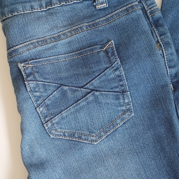 Great Flare Leg Boot Cut Low Rise Jeans Vanilla Star Size 12 (Juniors) - Picture 7 of 12